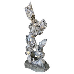 Grande scultura astratta brutalista vintage del 1969 di William Williams McKenzie