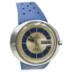 Vintage 1969 Omega Dynamic Date Edelstahl Uhr Ref 535.015/565/015