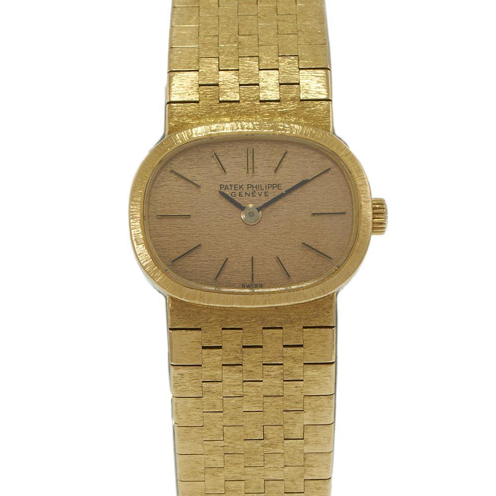 Vintage 1969 Patek Philippe  Ellipse Referenz 3373/1 im Zustand „Gut“ im Angebot in New York, NY