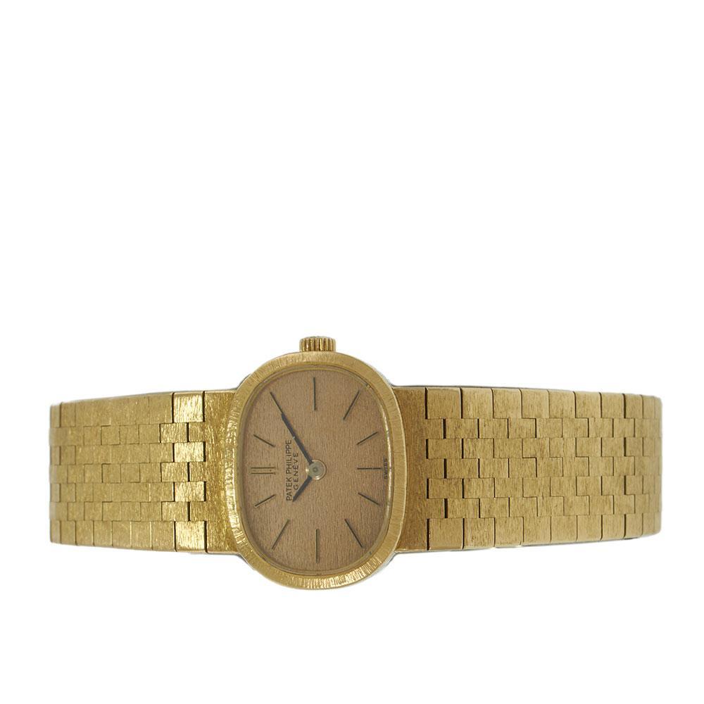 Vintage 1969 Patek Philippe  Ellipse Referenz 3373/1 im Angebot 1