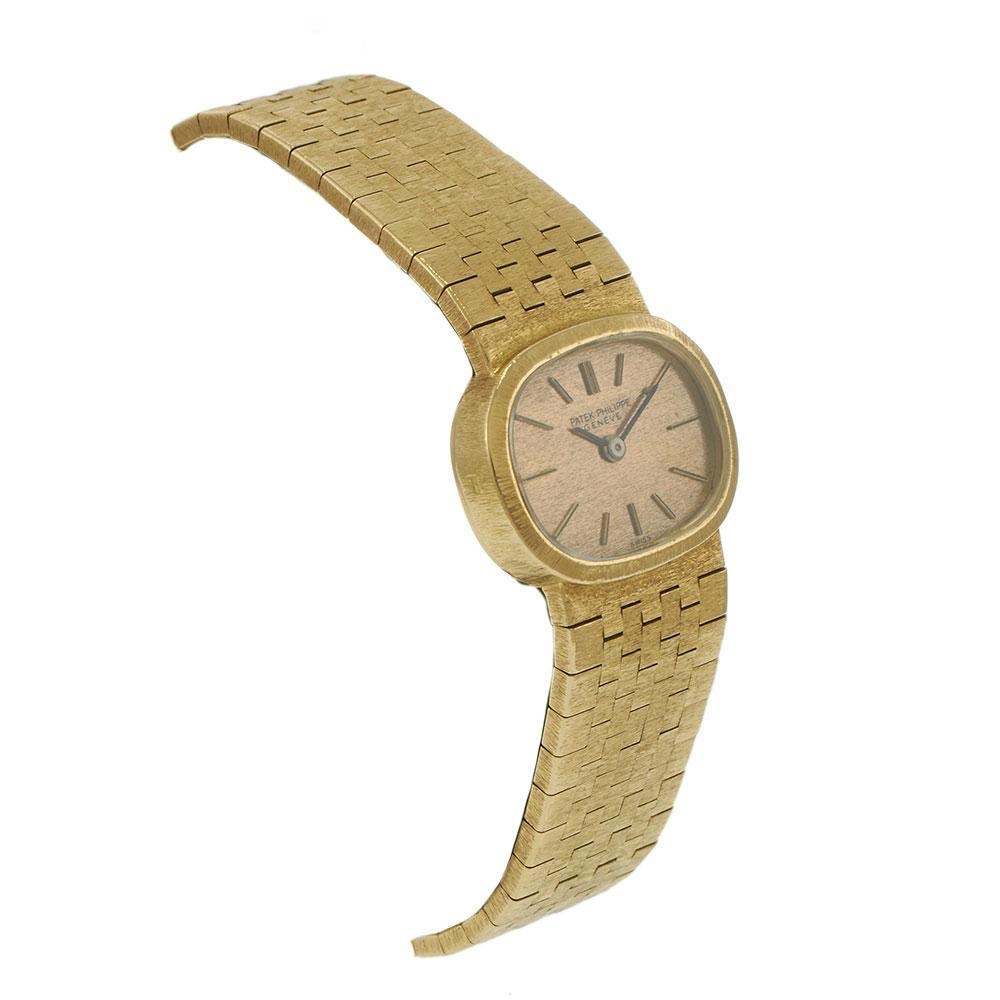 Vintage 1969 Patek Philippe  Ellipse Referenz 3373/1 im Angebot 2