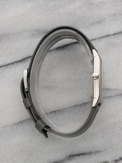 Vintage 1969 Rolex Cellini 3805 18K White Gold Manual Wind Grey Sunburst Dial