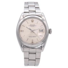 Vintage 1969 Rolex Date Stainless Steel Automatic Watch Ref. 1500