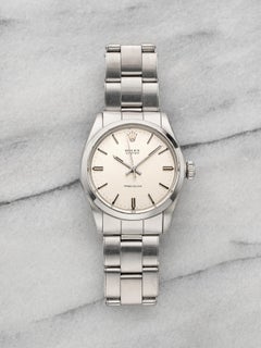 Vintage 1970 Rolex Oyster Precision 6426 Stainless Steel Silver Dial Manual 34mm