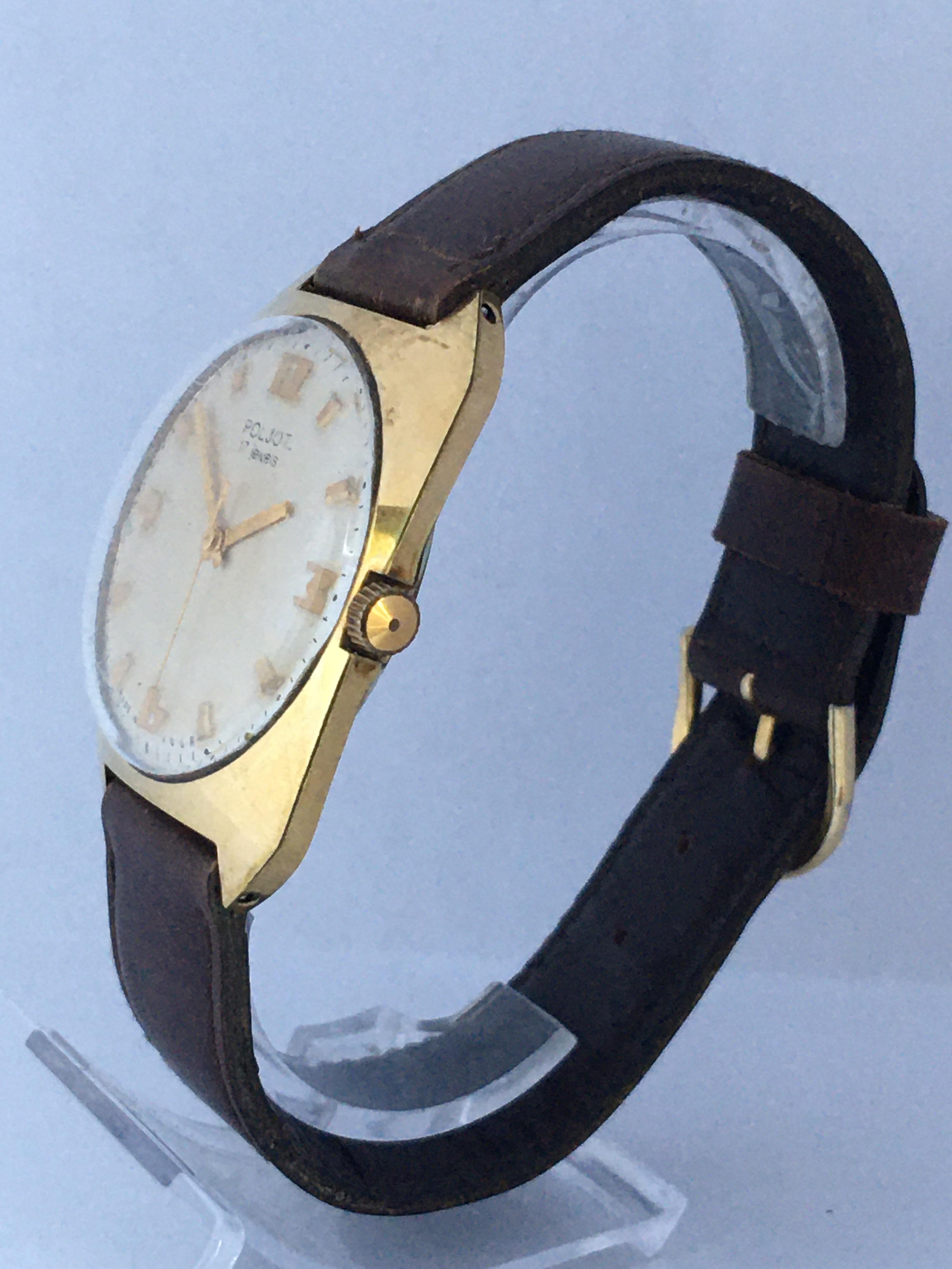 poljot 17 jewels gold