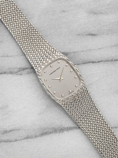 Vintage 1970s Audemars Piguet Cobra 18K WG Grey Diamond Dial Manual 26 mm