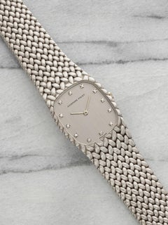 Vintage 1970s Audemars Piguet Heavy Cobra 18K WG Diamond Dial Manual 27mm