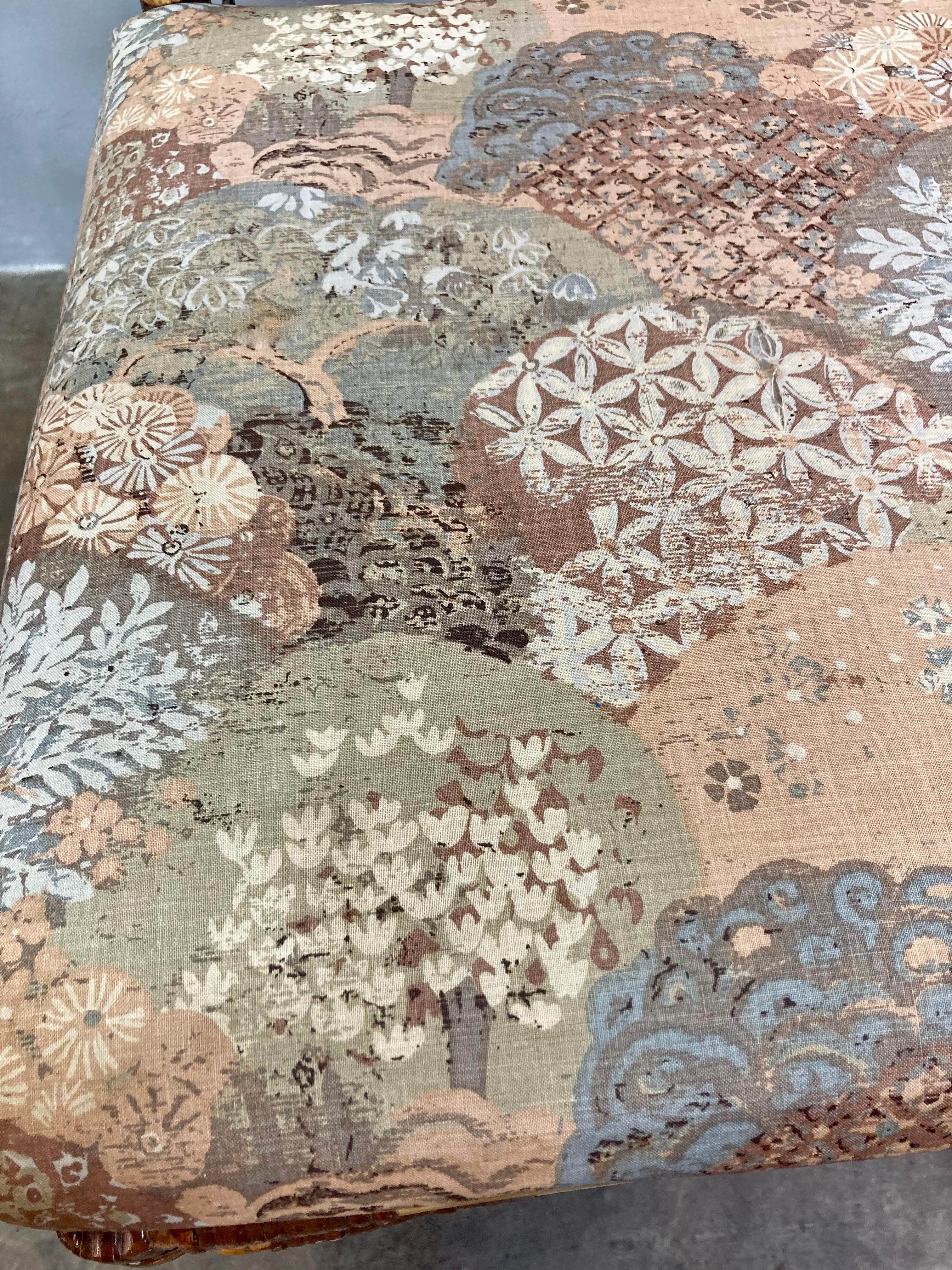 Sedie da pranzo in bambù vintage anni '70 (set di 6) in vendita 3