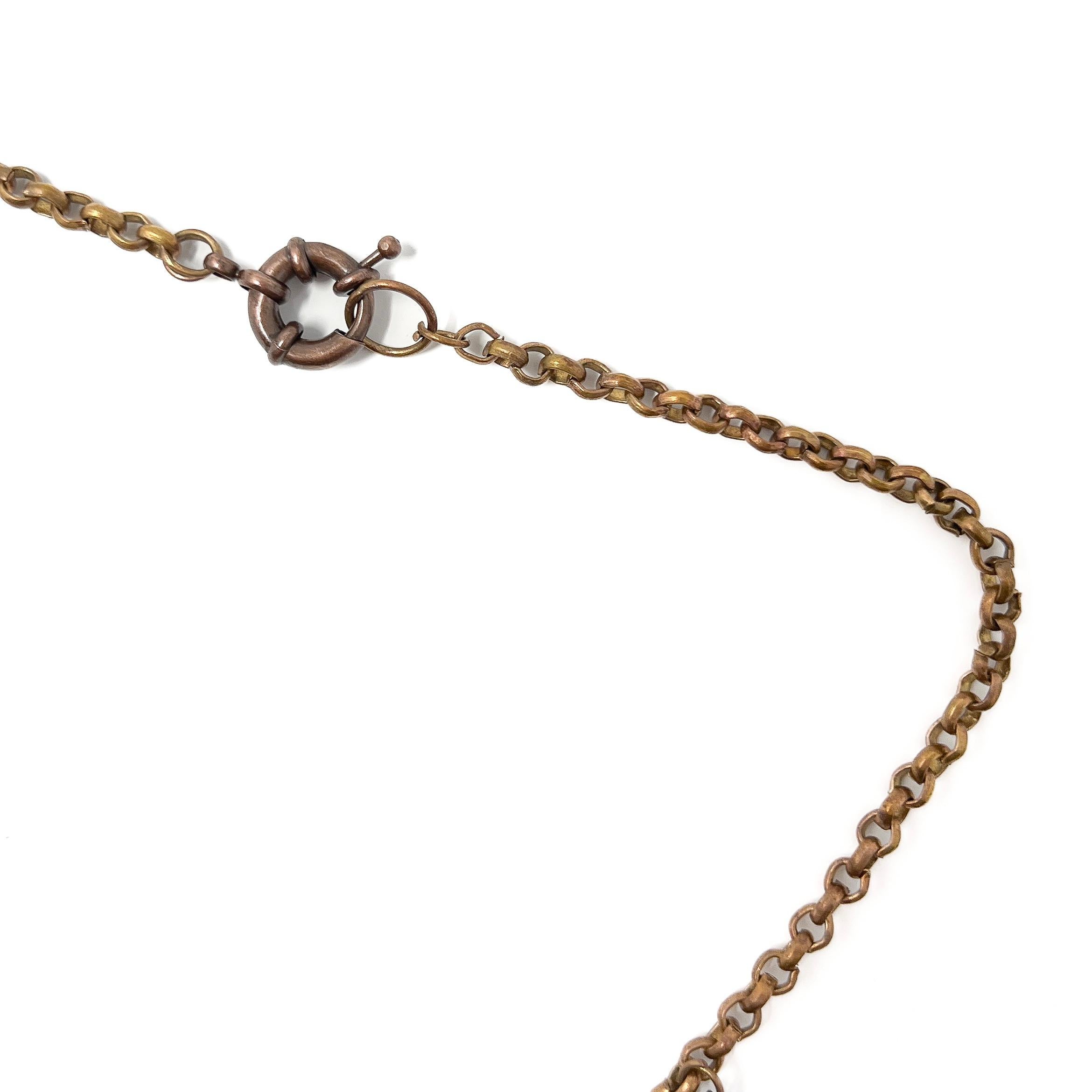 Collana con frange di perle di vetro nere vintage degli anni '70 in vendita 4