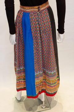 Vintage 1970s Boho Skirt by Mushroom