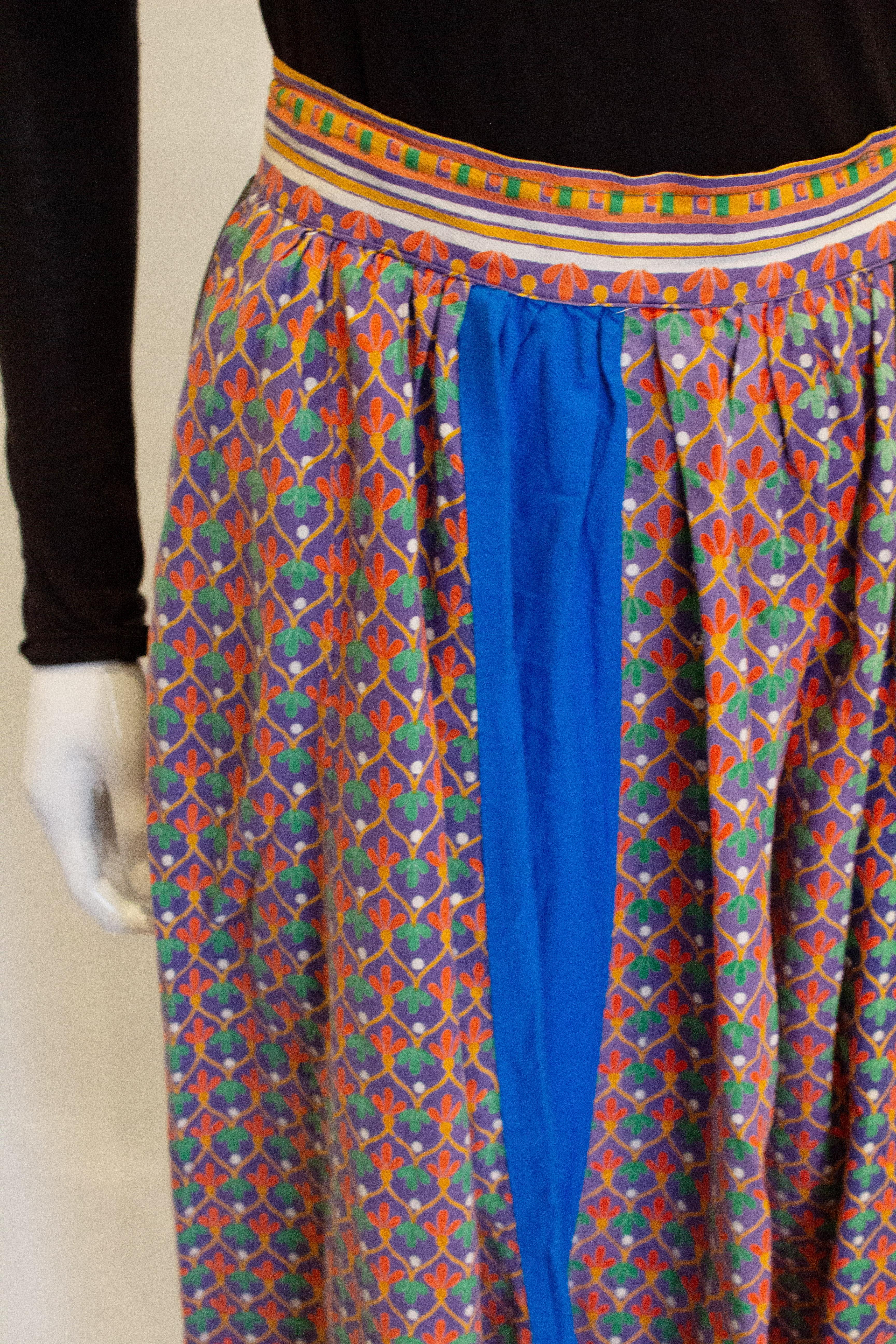 Women's Vintage 1970s Boho Skirt by Mushroom