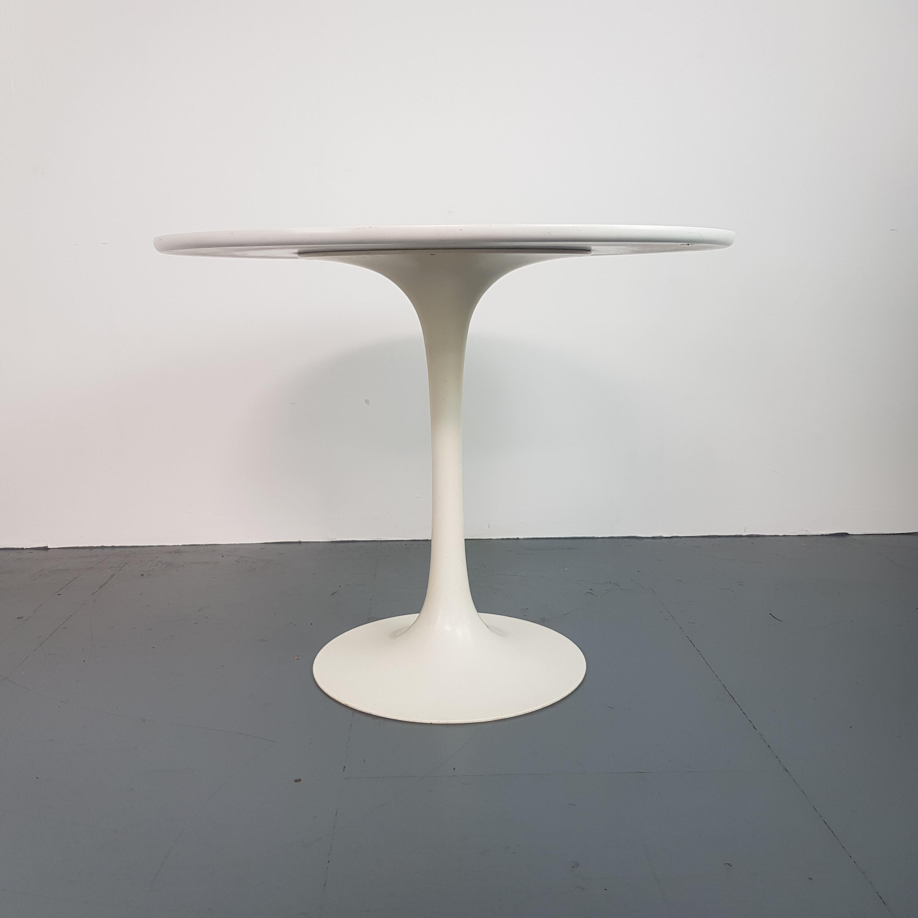 English Vintage 1970s British Tulip Style Table by Maurice Burke for Arkana For Sale