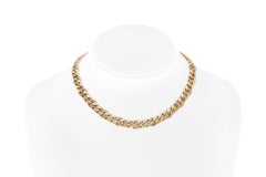 Vintage 1970s Bvlgari Two-Toned Gold Chain Necklace