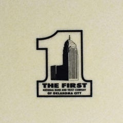 Vintage 1970s Camtray First National Bank Oklahoma Cafeteria Serving Tray