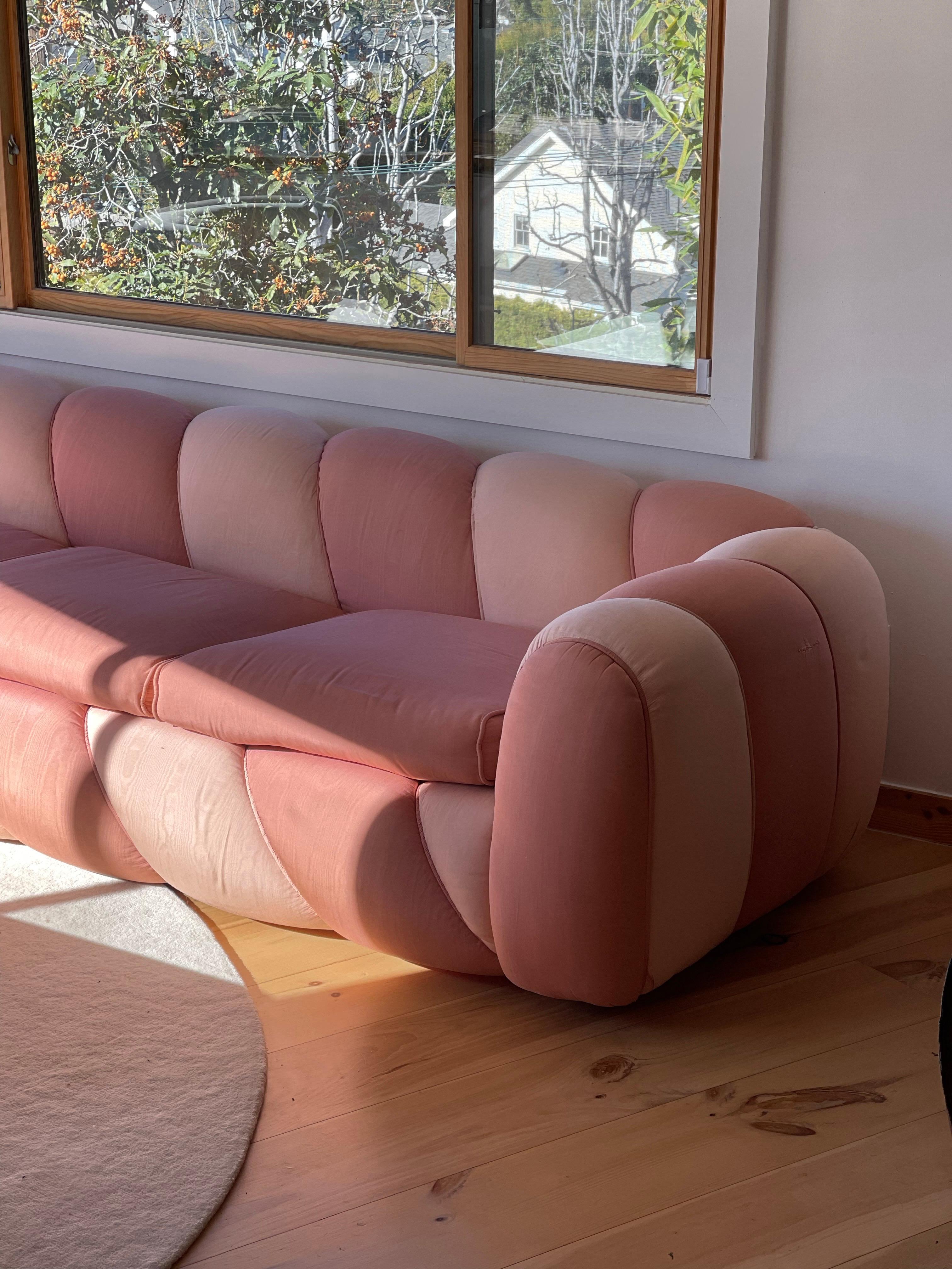 Canapé Candy des années 1970 par Vivai Del Sud Bon état - En vente à Los Angeles, CA