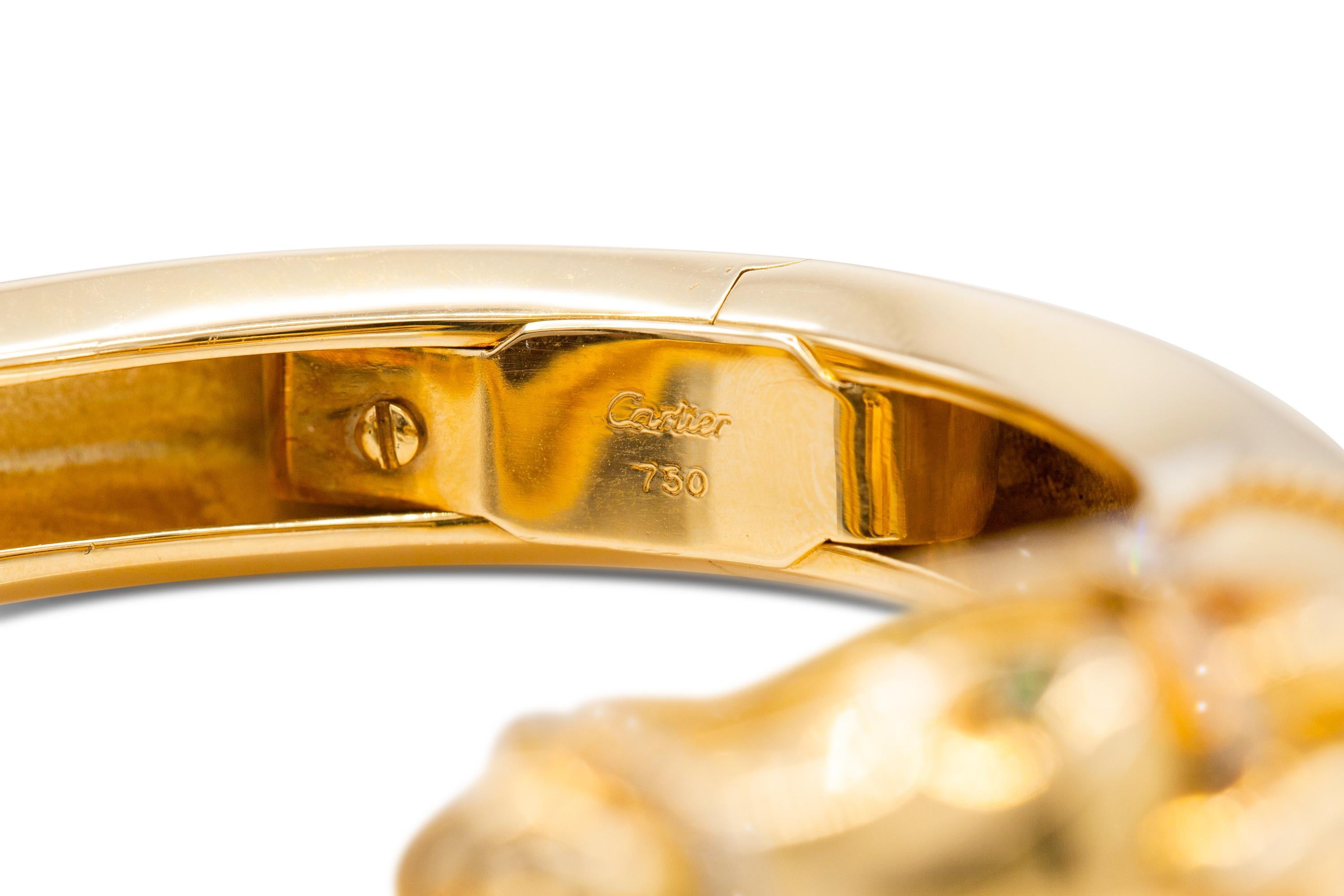 Women's Vintage 1970s Cartier Horse Head Bracelet For Sale