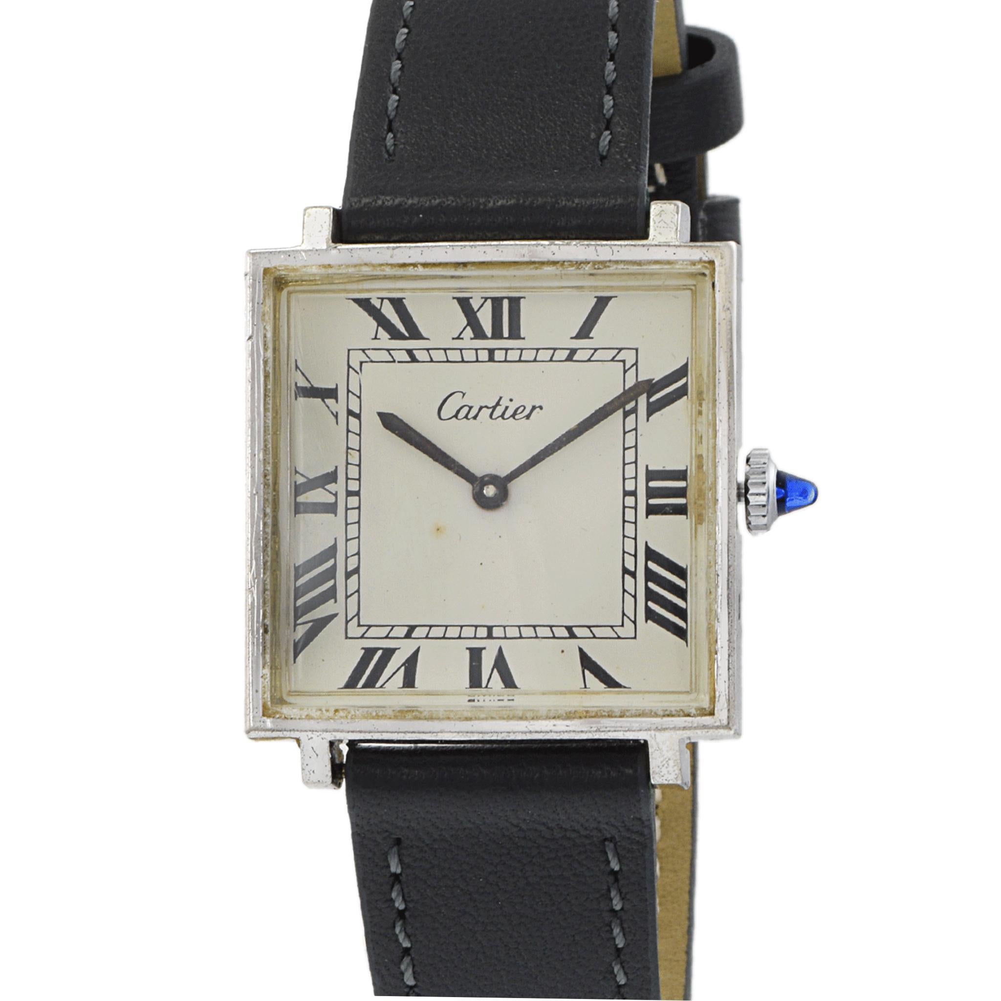 Cartier Tank pré-Must des années 1970 Unisexe en vente