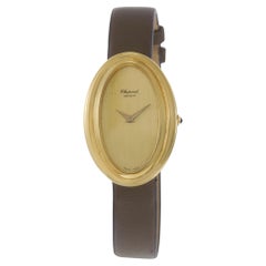 Vintage 1970’s Chopard Ref. 5047-1 Gold Oval Dress Watch – Quartz