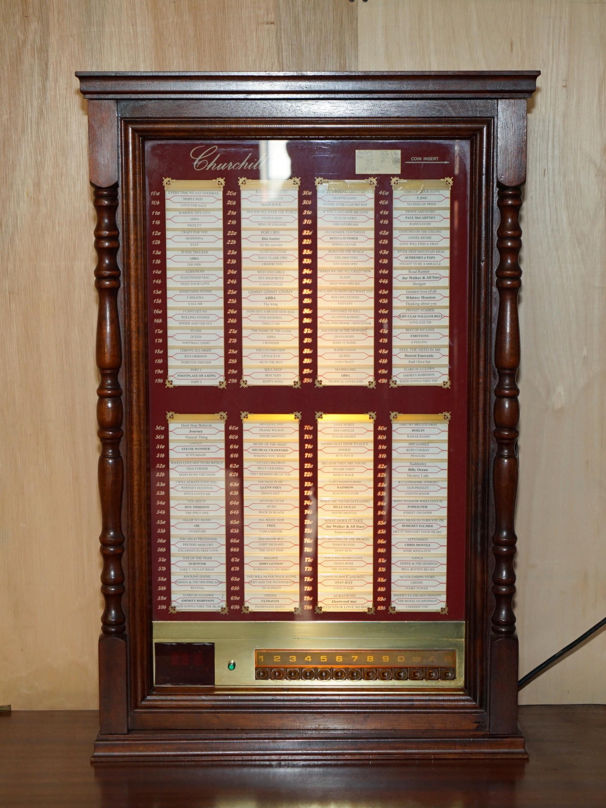 Royal House Antiques

Royal House Antiques is delighted to offer for sale this rather unique 1970’s Airedale Jukebox with Churchill selection panel and pair of speakers

Please note the delivery fee listed is just a guide, it covers within the M25