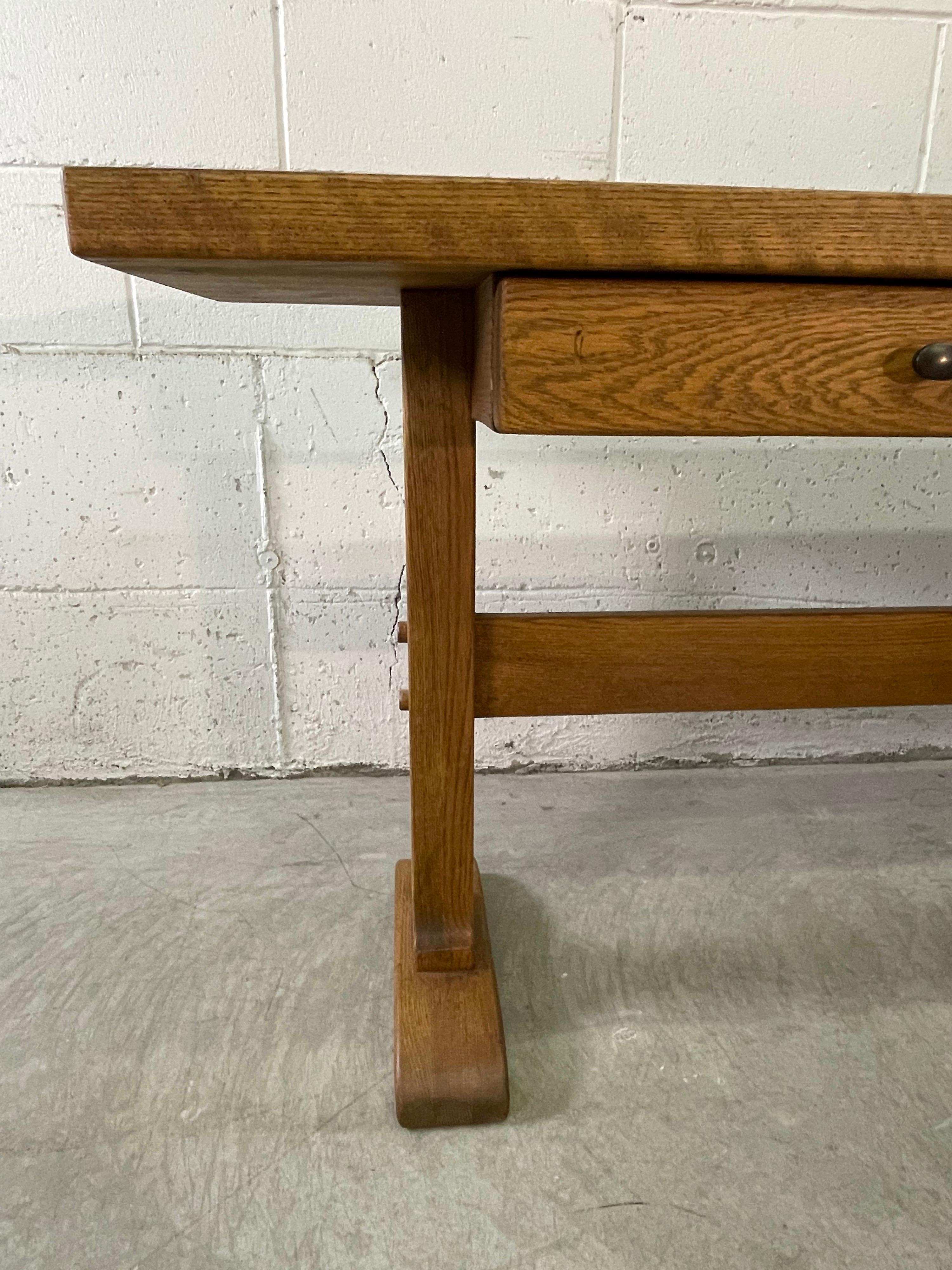 Vintage 1970s Conant Ball Console Table 1