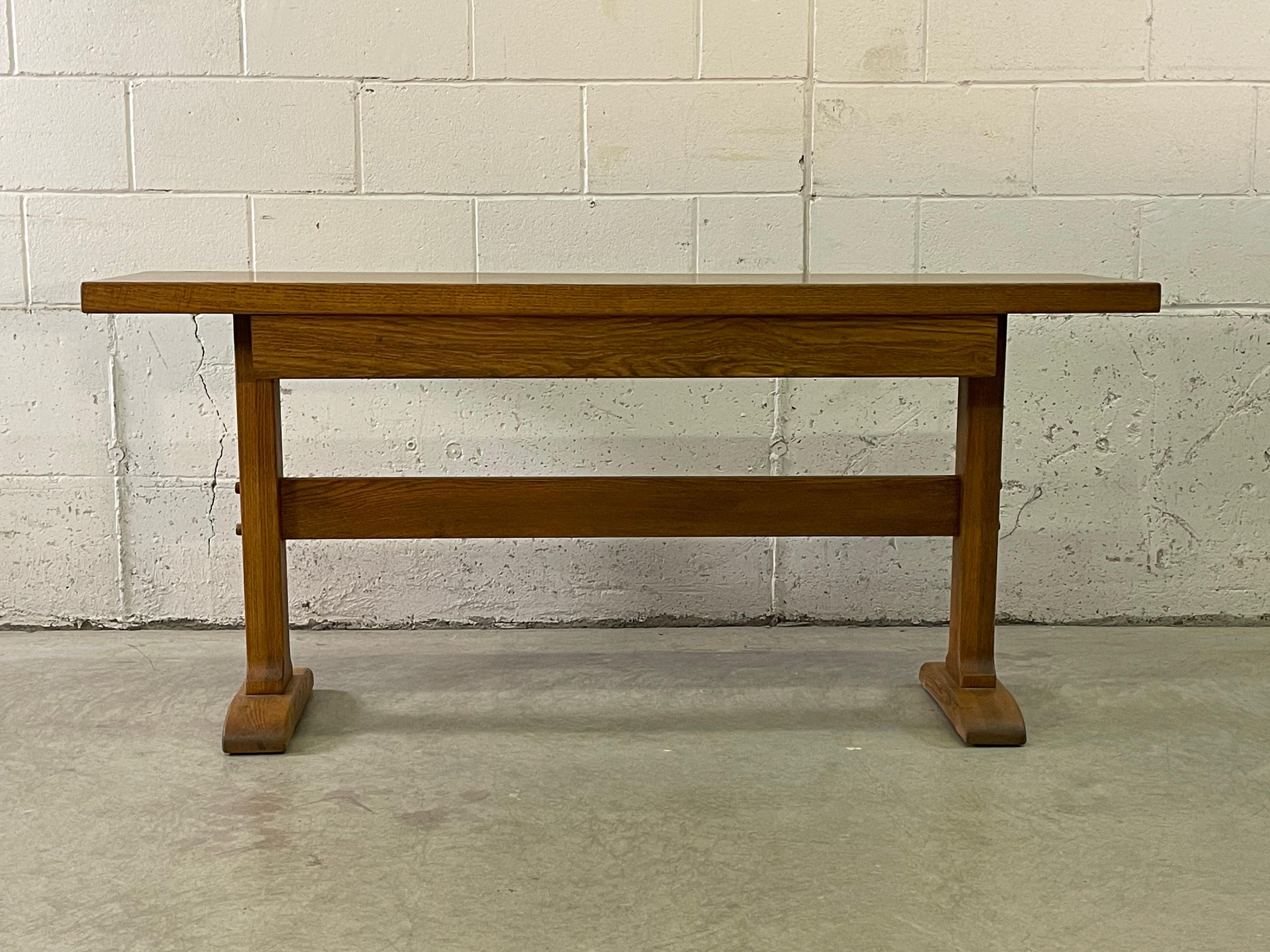 Vintage 1970s Conant Ball Console Table 2