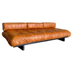 Vintage 1970's De Sede DS 80 Patchwork Leather Daybed