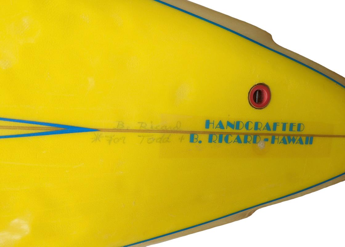 antique surf board
