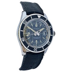 Vintage 1970s Diver's Mechanical Swiss Watch