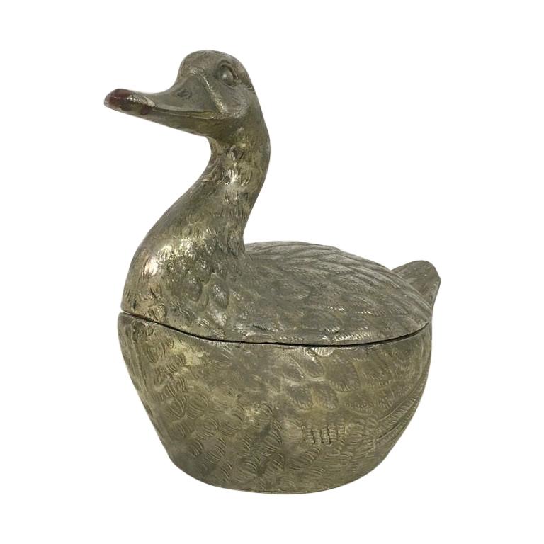 Vintage 1970s Duck Ice Bucket by Mauro Manetti