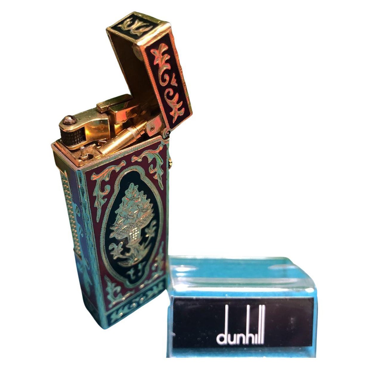 Dunhill, Roy King Rollagas, Schweizer Vintage-Leuchter, 1970er Jahre