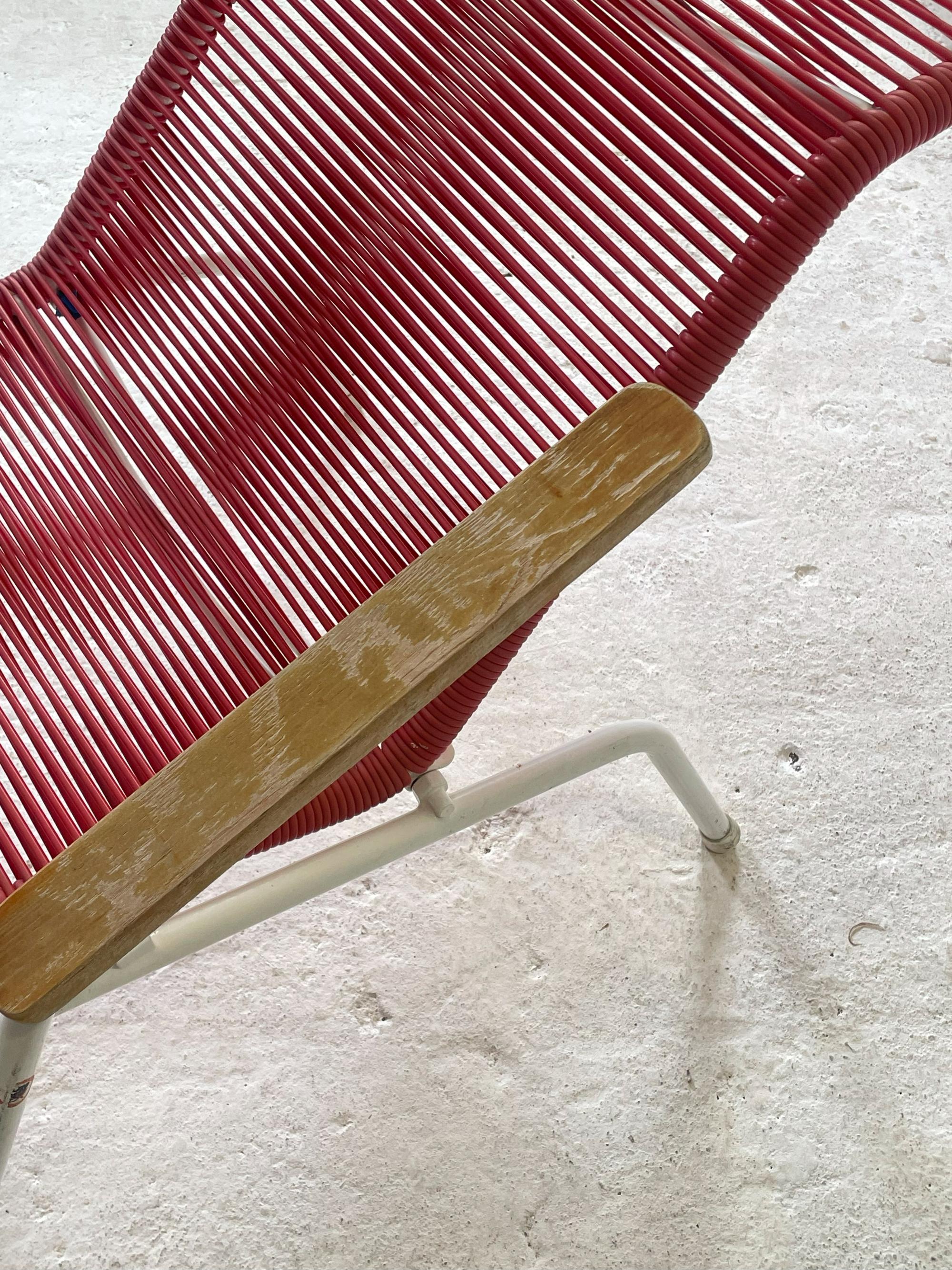 Vintage anni '70 Elefant Möbel Spaghetti Garden Recliner in vendita 7