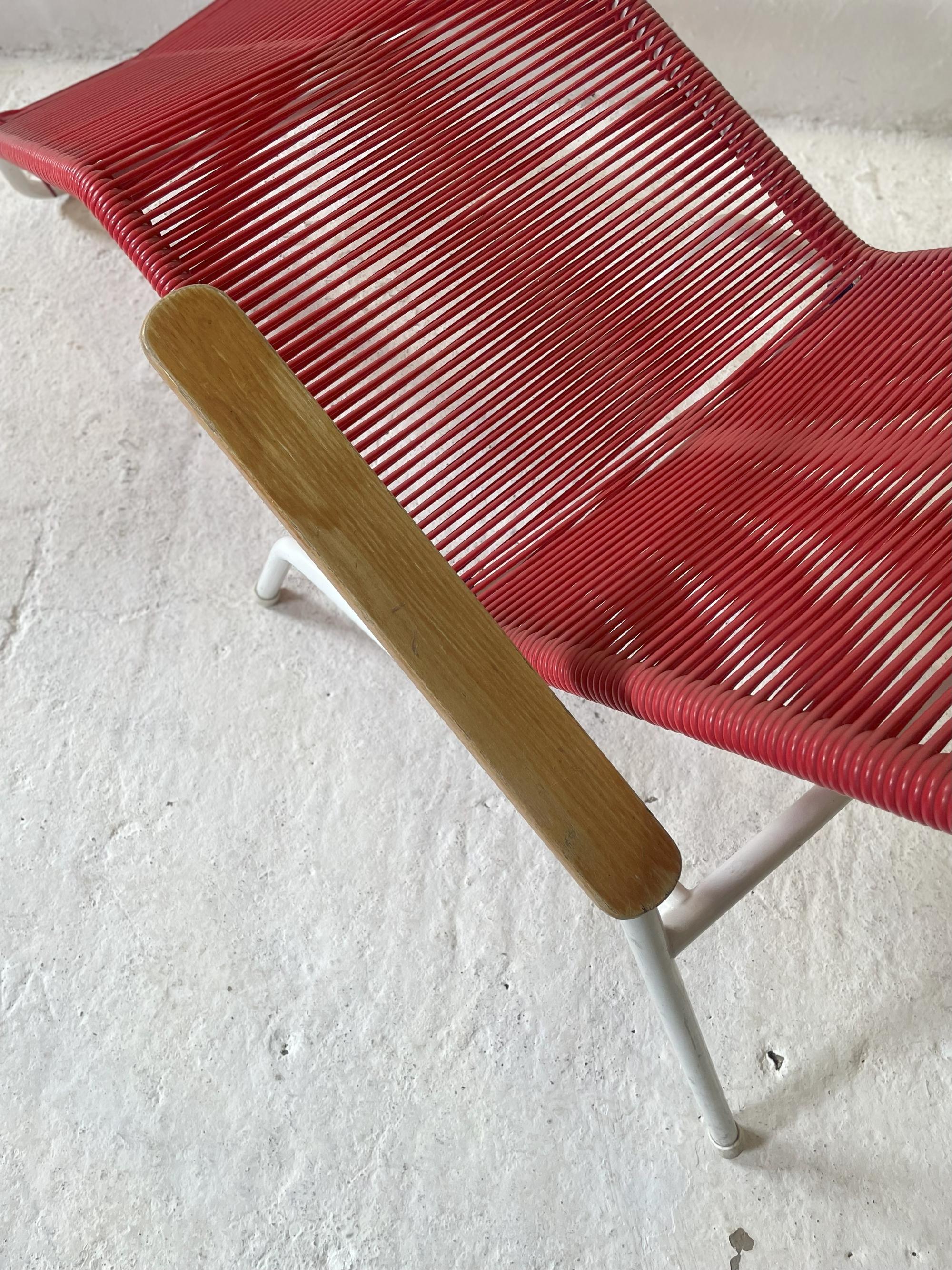 Vintage anni '70 Elefant Möbel Spaghetti Garden Recliner in vendita 8