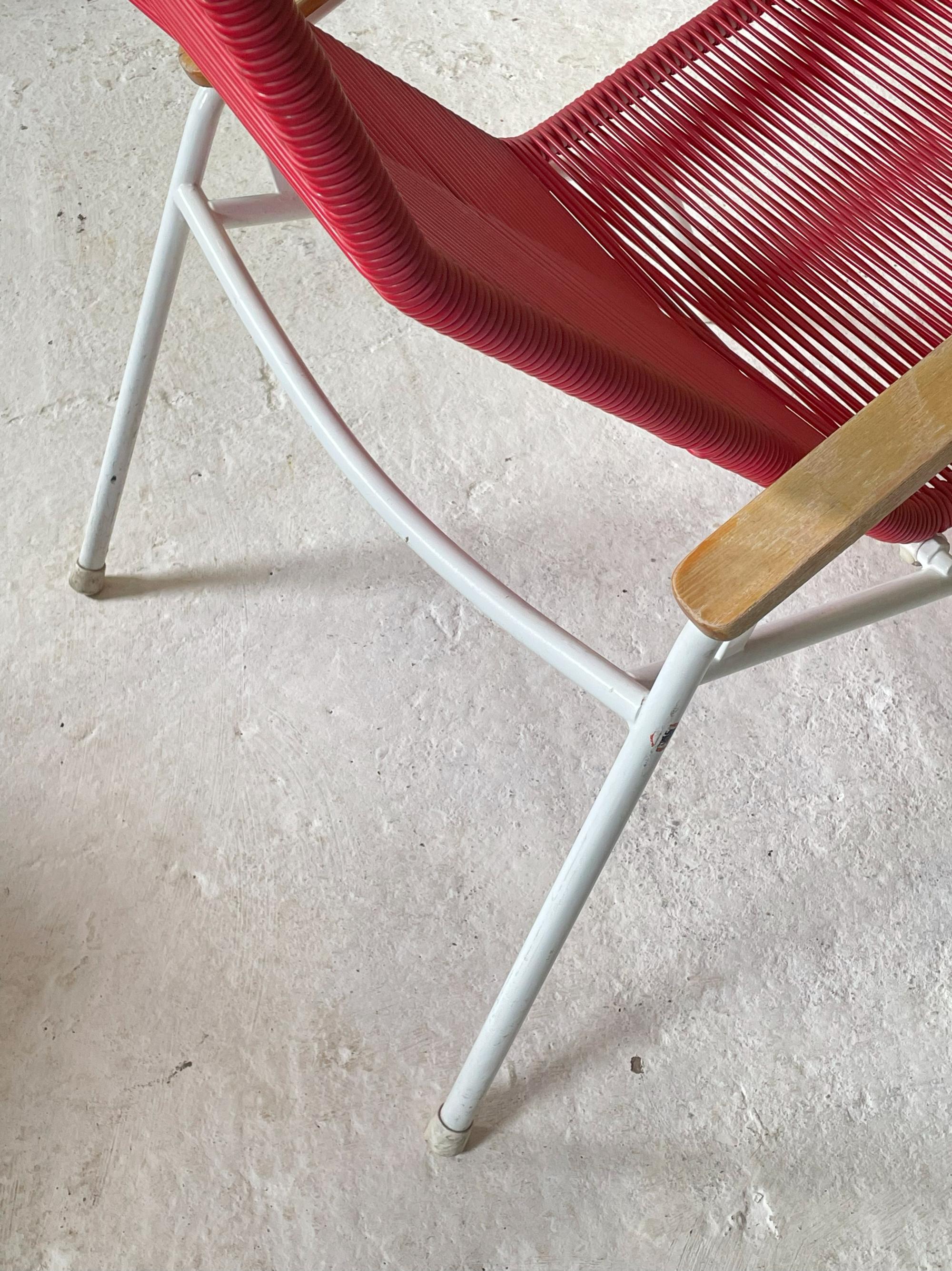 Vintage anni '70 Elefant Möbel Spaghetti Garden Recliner in vendita 9