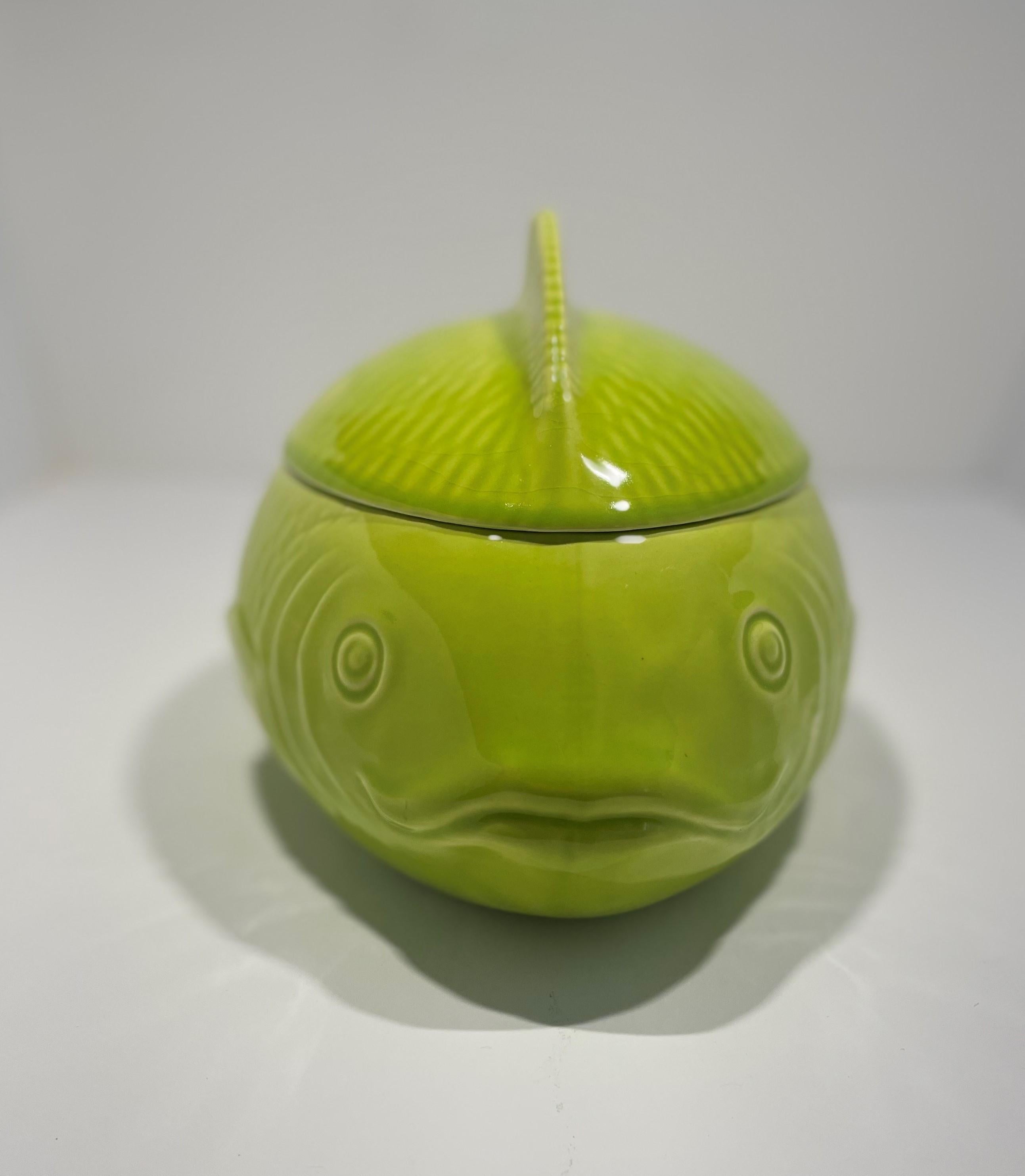 Sopera de pescado francesa de Chartreuse de Motaheda, vintage, años 70 Francés en venta