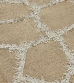 Türkischer Teppich aus Hanf und Mohair, 1970er Jahre, inspiriert von einer Giraffe