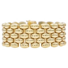 Vintage 1970s Gold Link Bracelet