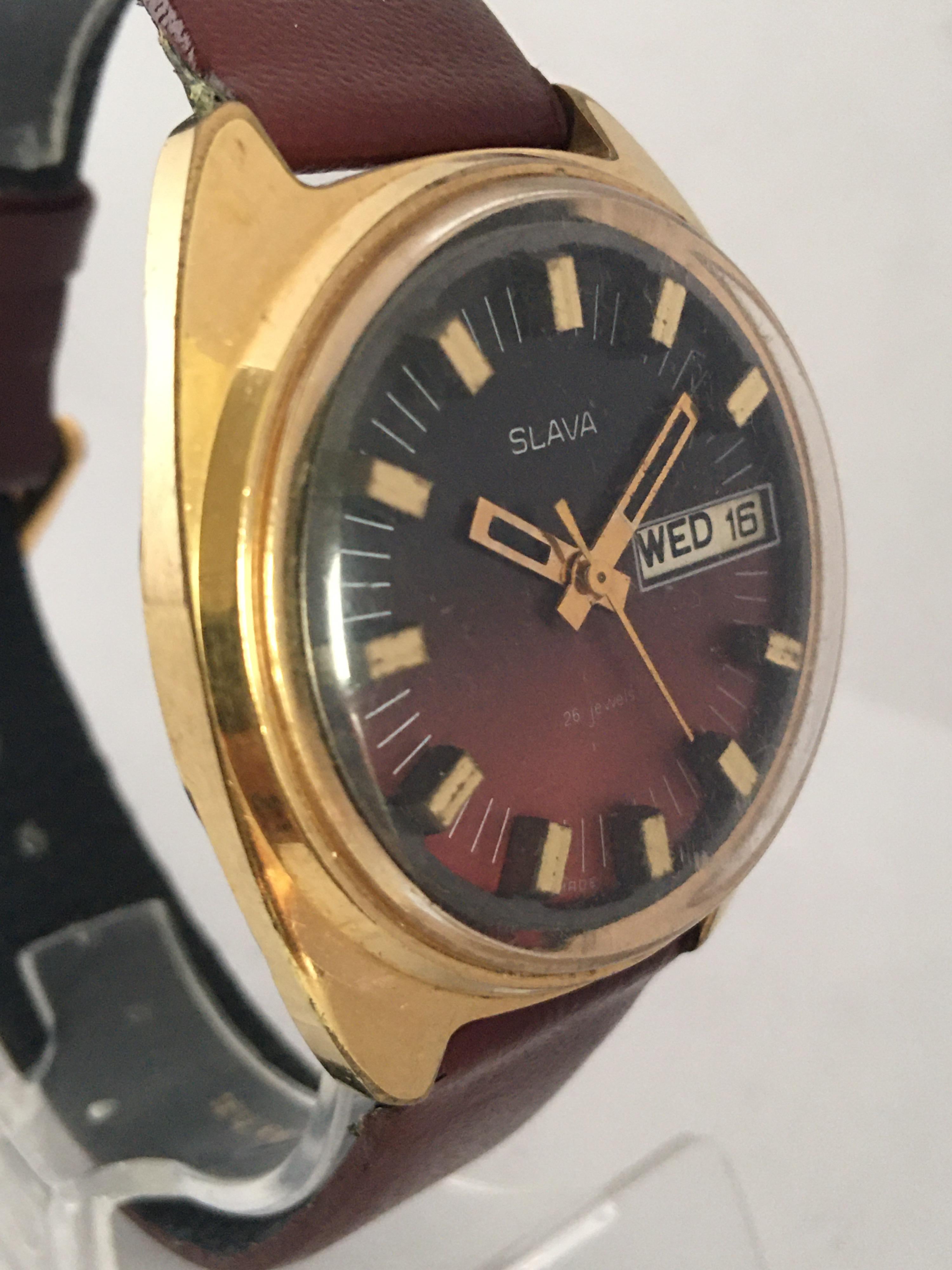slava watch vintage