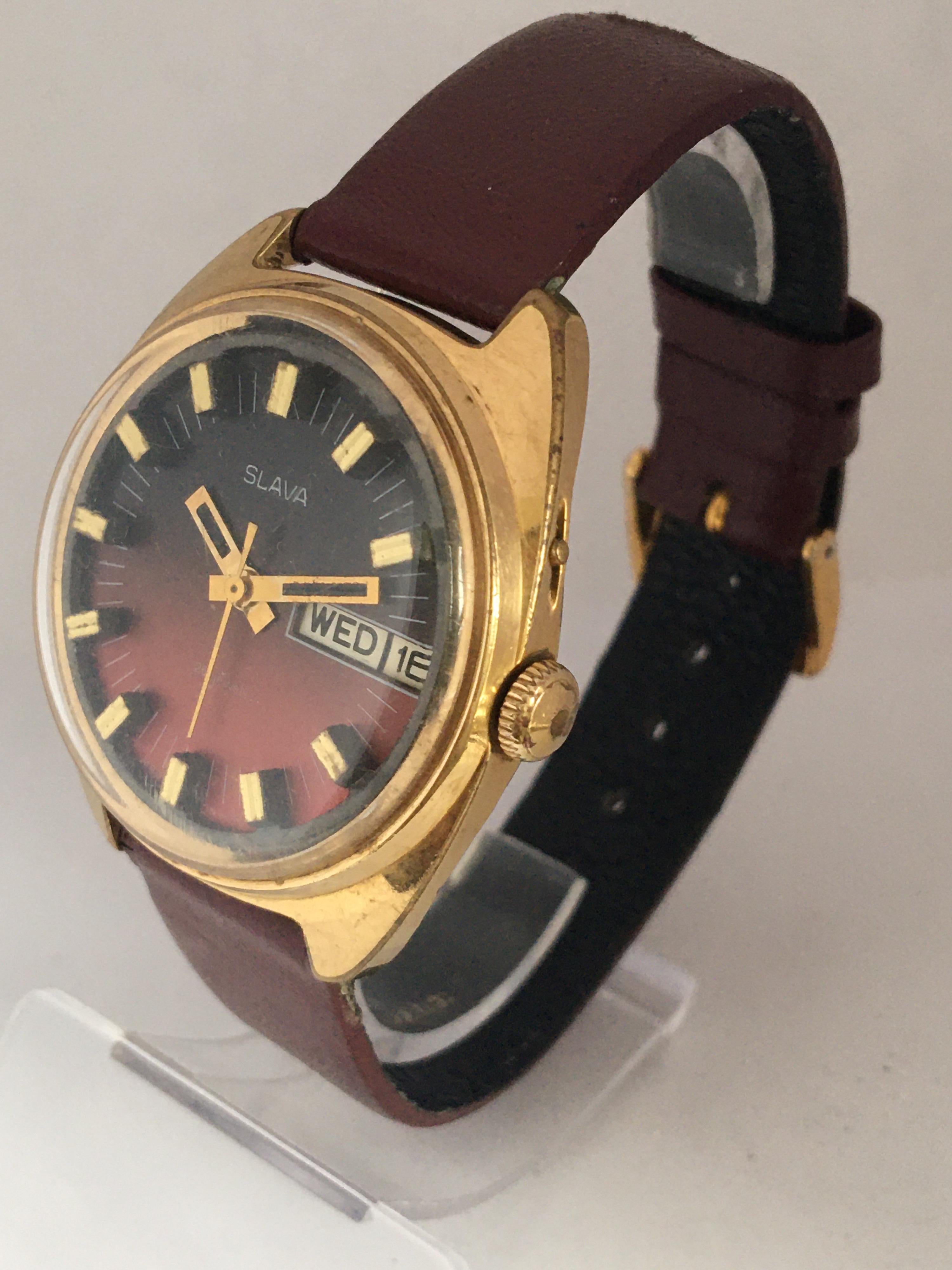 slava watch vintage