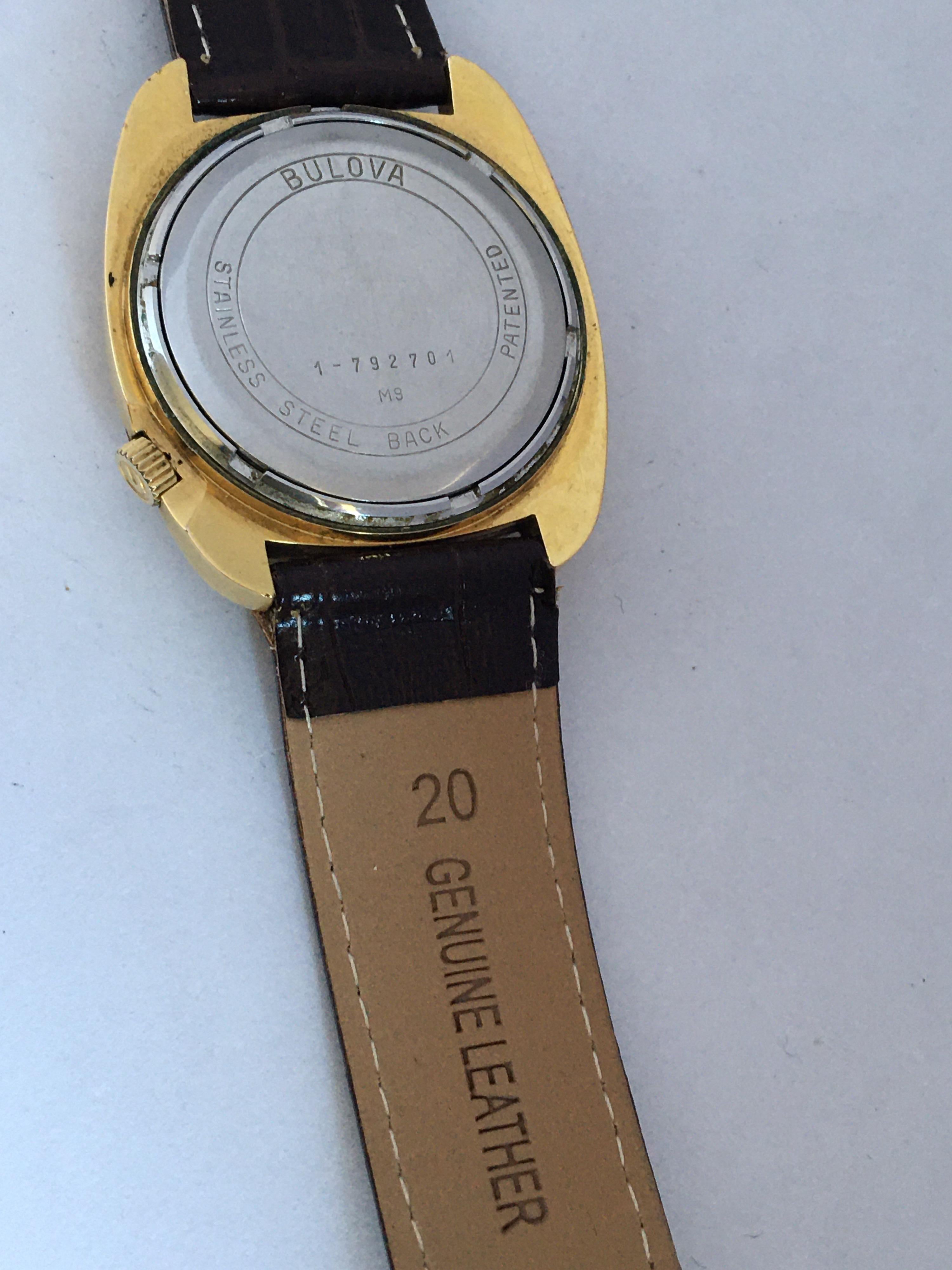 gold accutron watch