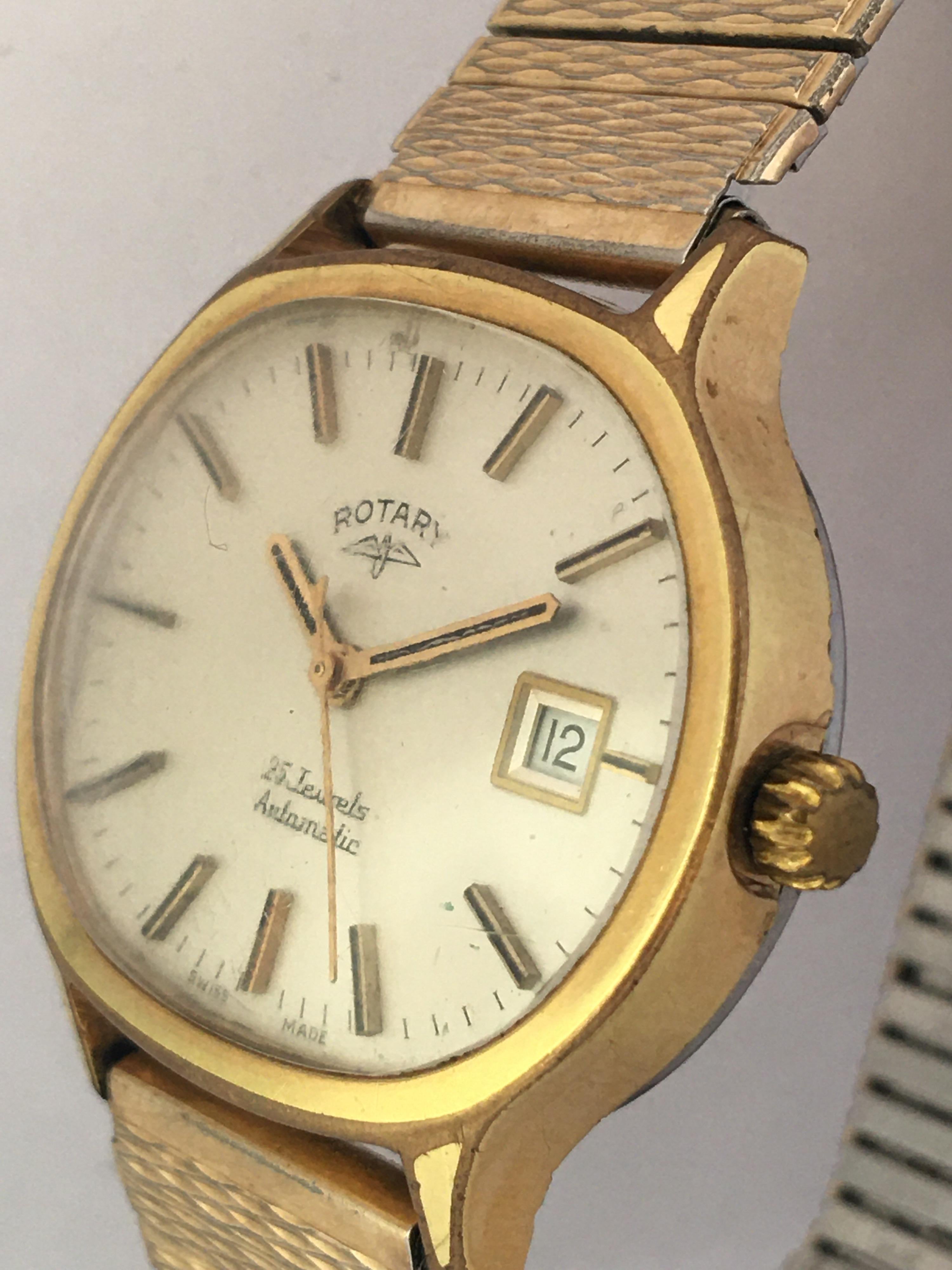 rotary 25 jewel automatic watch