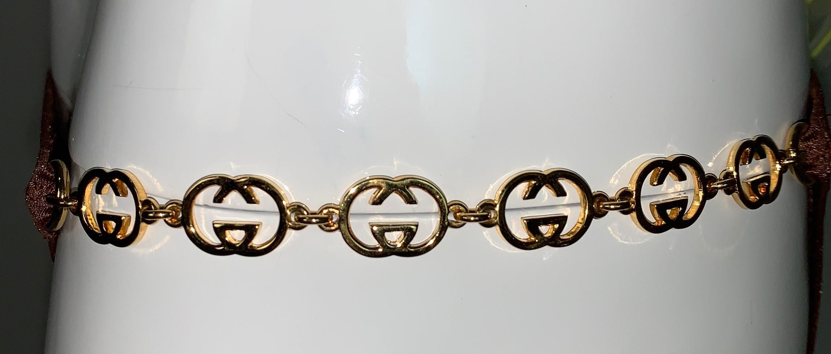 gucci chain bikini