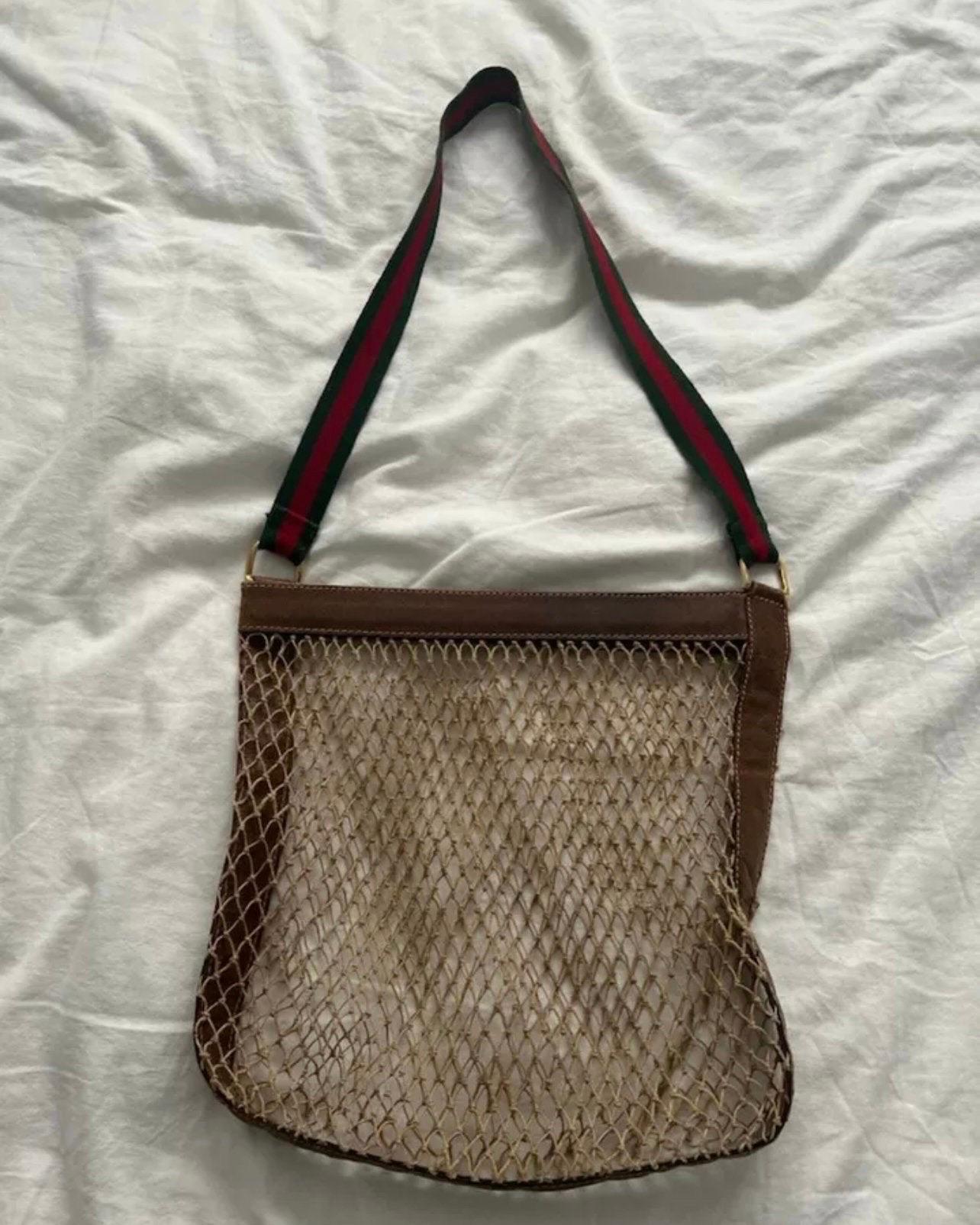 hand knotted rope tote