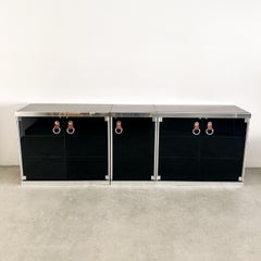 Vintage 1970s Guido Faleschini for i4Mariani Modular Credenza