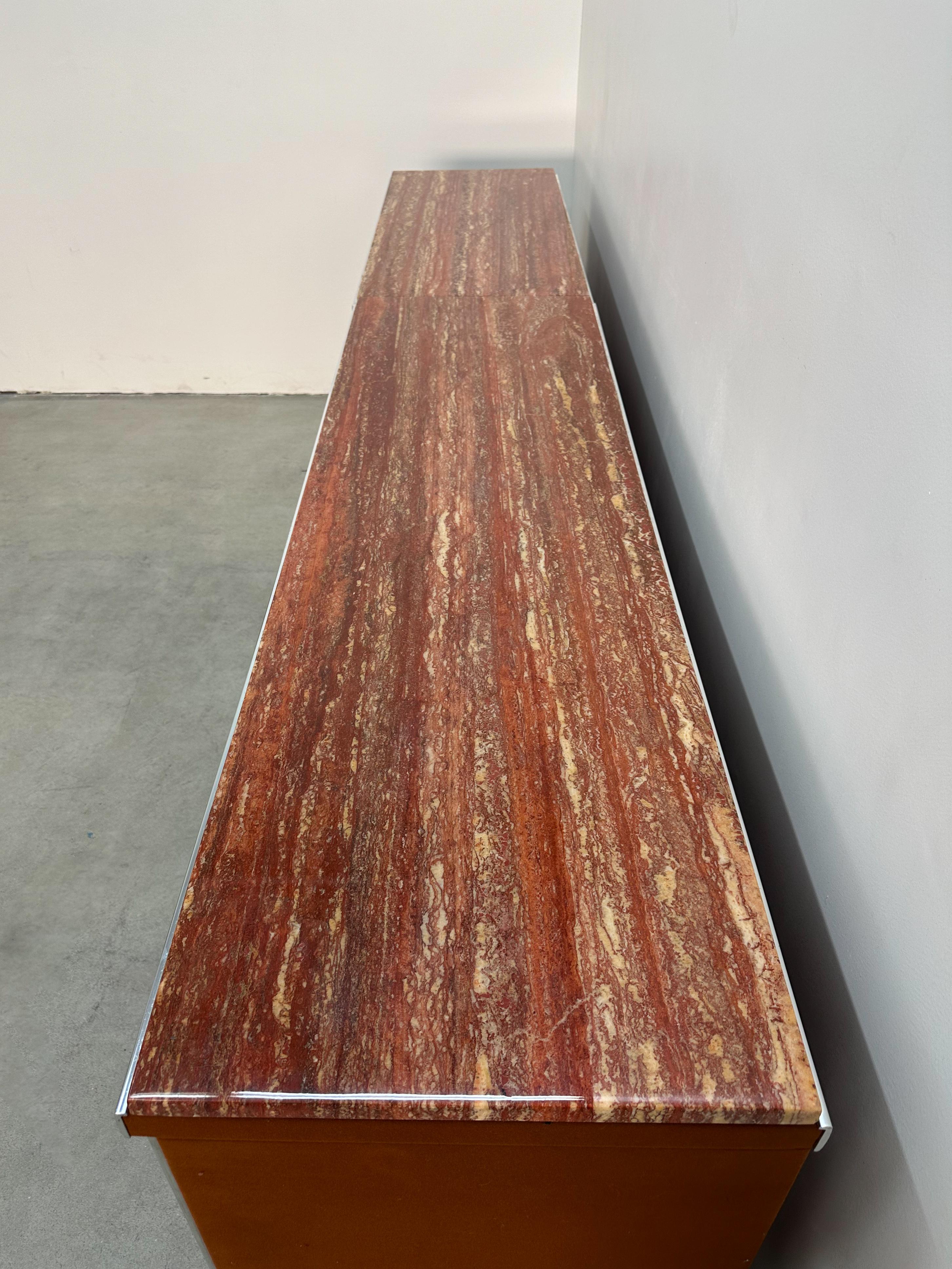 Vintage 1970 Guido Faleschini pour i4Mariani Crédence modulaire 1