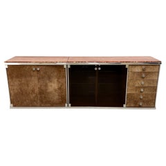 Vintage 1970s Guido Faleschini for i4Mariani Modular Credenza