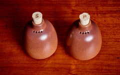 Vintage 1970s Heath Ceramics Salt & Pepper USA