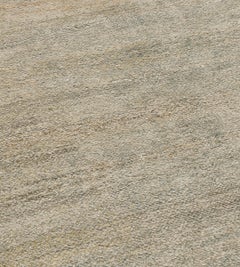 Türkischer Dekoteppich aus Hanf und Wolle, 1970er Jahre, mit roter Bordüre