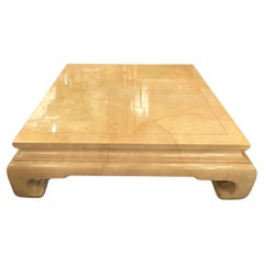 Vintage 1970s Henredon Ming Coffee Cocktail Table