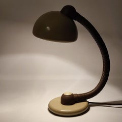 Vintage 1970s Hustadt Leuchten Table Lamp — West German Modernist Design