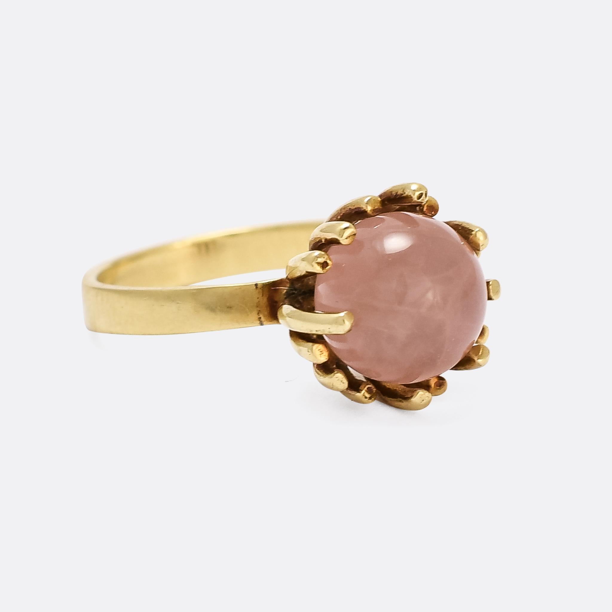 ring with interchangeable stones